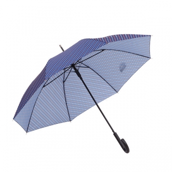 Regular straight umbrella with digital imprint