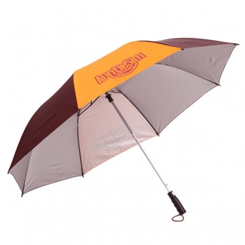 Folding golf umbrella with logo