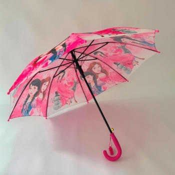 Disney umbrella with digital imprint for children