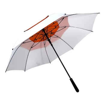 Real double layer golf umbrella stormproof