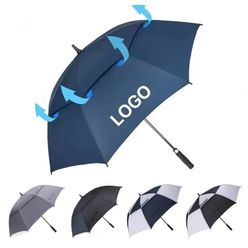 Customized golf double layer umbrella