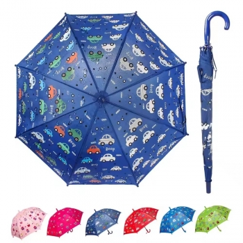 Color changing printing for kids umbrella